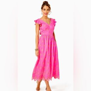 Pink Lilly Pulitzer dress
